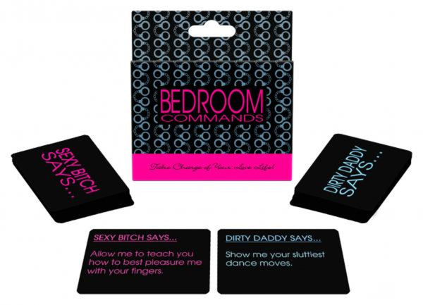 Bedroom Commands Card Game