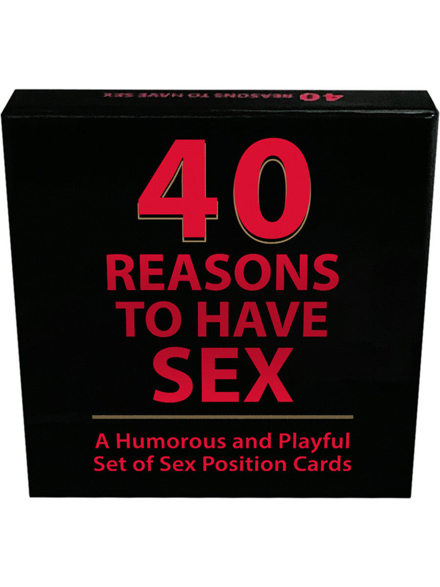 40 Reasons To Have Sex