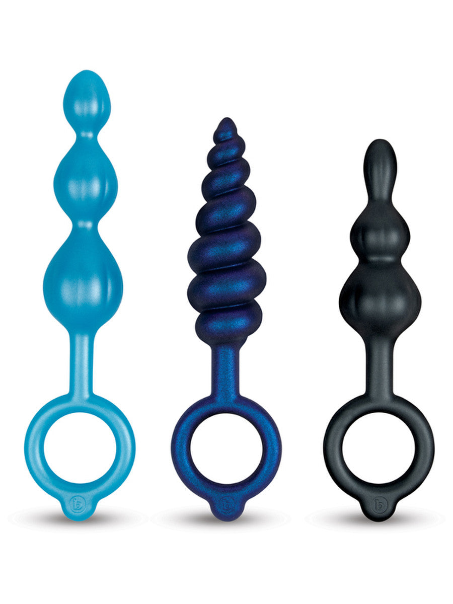 Butties Beaded Bundle 3-Piece Anal Plug Set