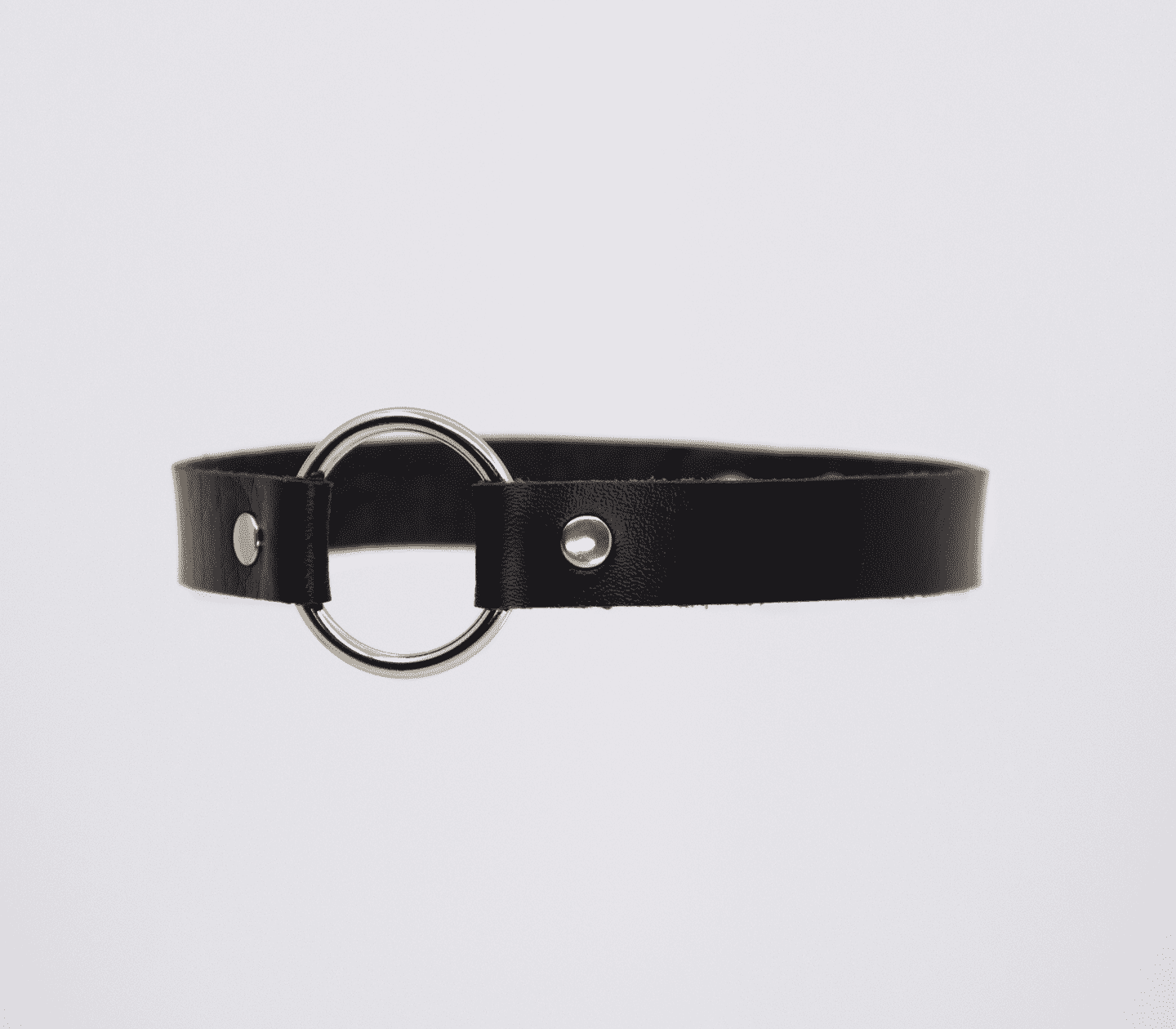 Vegan ORing Bondage Collar