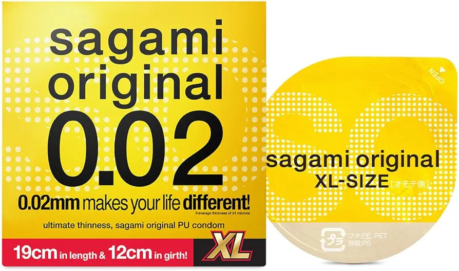 Sagami 0.02 XL Condom: Single Pack