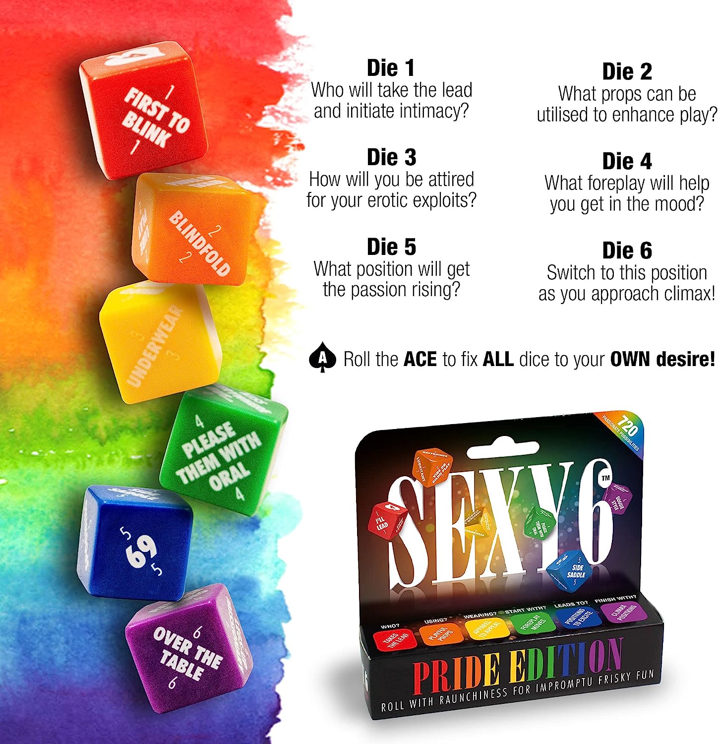 Sexy 6 Dice Pride Edition