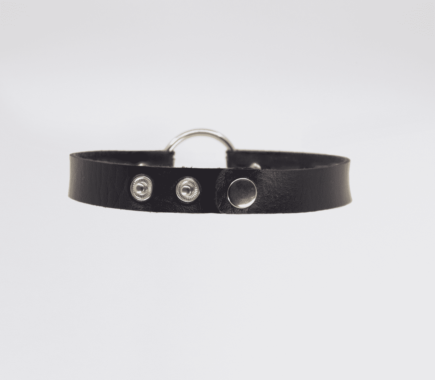 Vegan ORing Bondage Collar