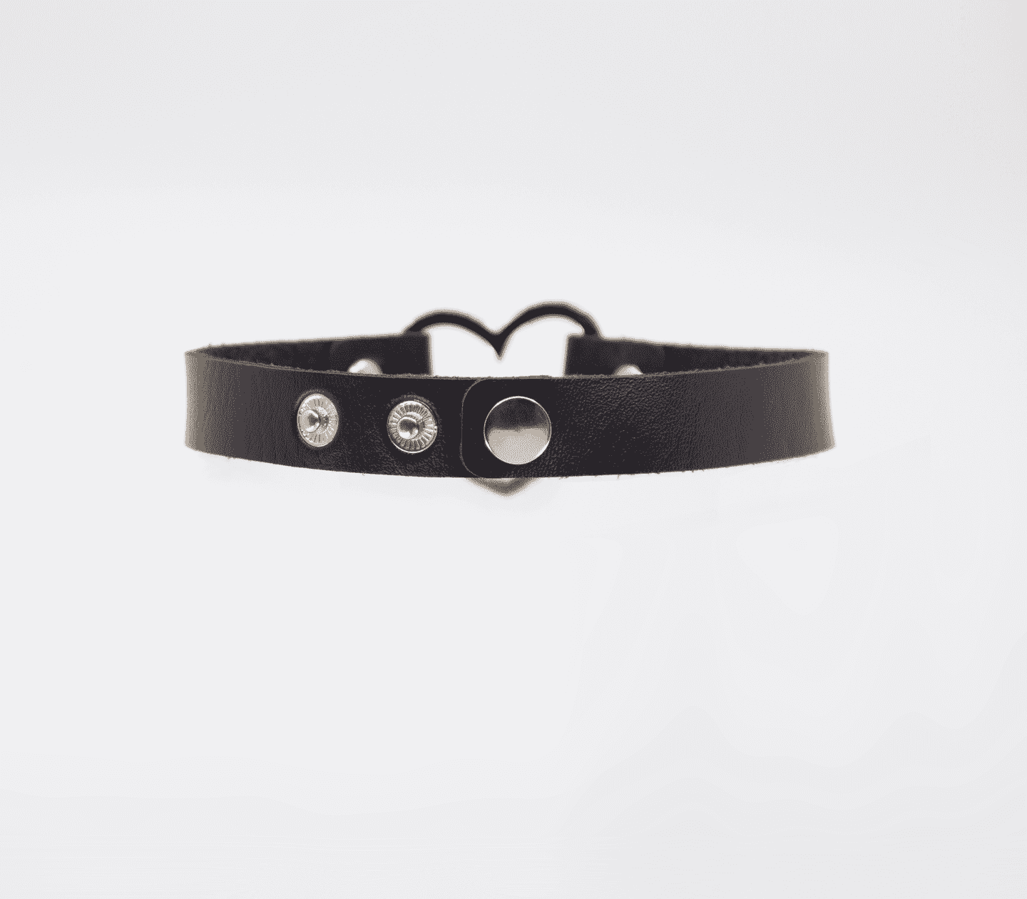 Vegan Heart Bondage Collar