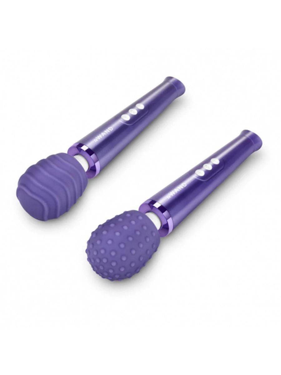 Multi Use Petite Textured Wand Attachments- Le Wand: 2 Pack