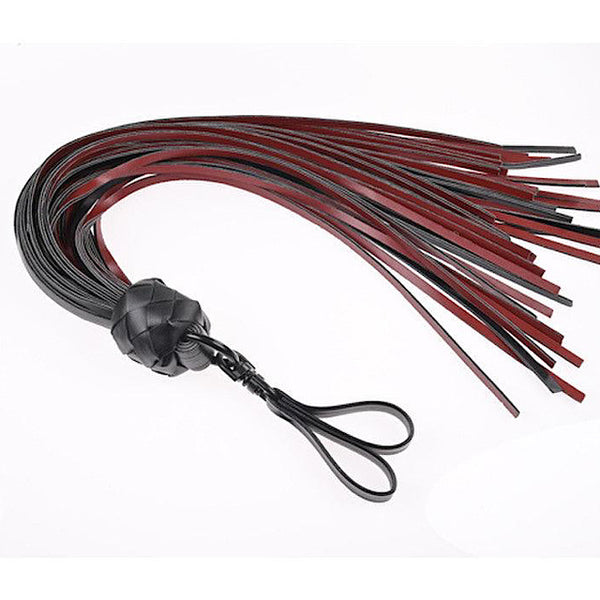 Saffron Finger Flogger: Vegan Leather