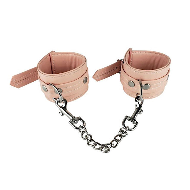 Vegan Pink Wristcuffs