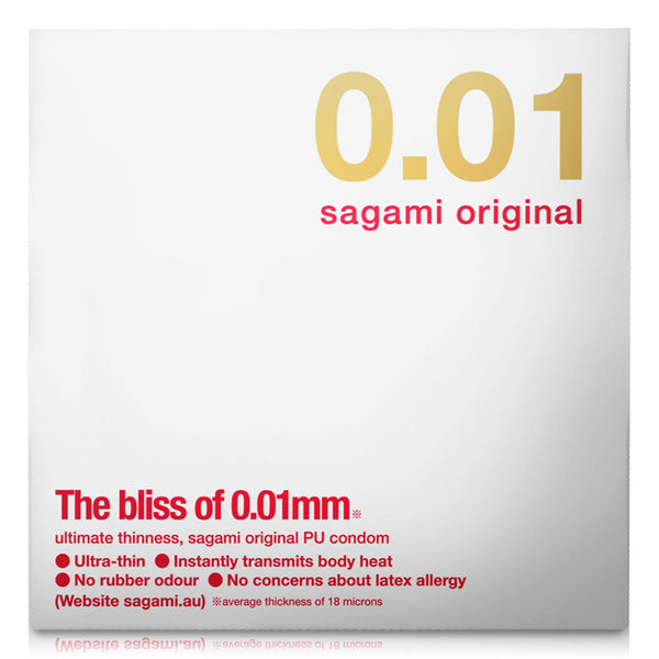 Sagami 0.01 Condom: Single Pack