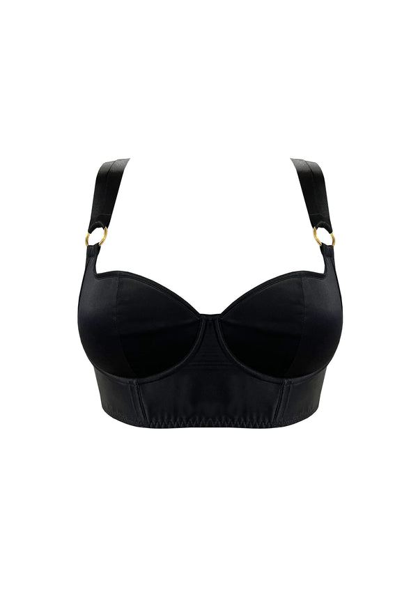 Signature Silk Longline Bodice Bra