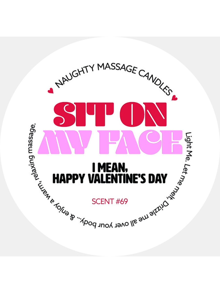 Mini Valentines Day Massage Candles