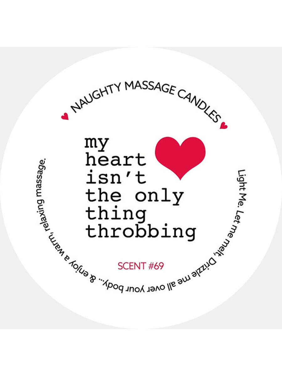 Mini Valentines Day Massage Candles