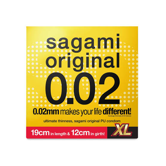 Sagami 0.02 XL Condom: Single Pack