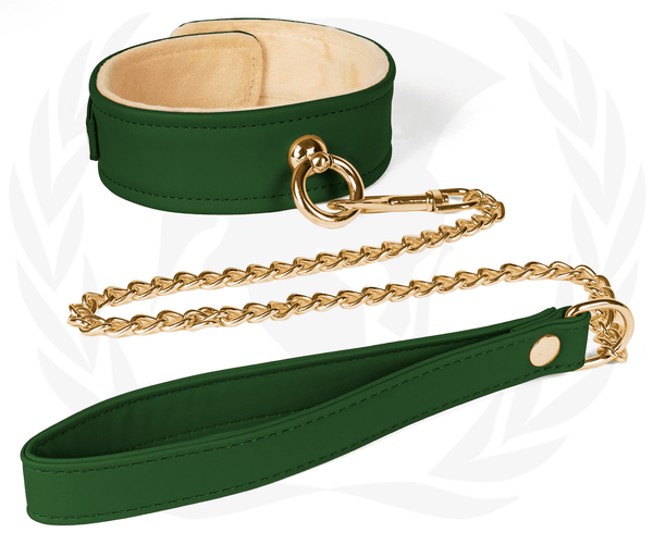 Vegan Collar with Leash - Passionfruit 